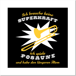 Superkraftposaunisten Posters and Art